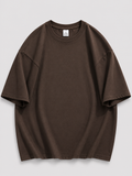 Playeras Oversize Lisas para Hombre – Algodón Puro