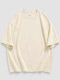 Playeras Oversize Lisas para Hombre – Algodón Puro