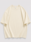 Playeras Oversize Lisas para Hombre – Algodón Puro