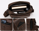 Bolso de Cuero para Hombre + Cartera RFID