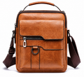 Bolso de Cuero para Hombre + Cartera RFID