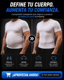 ShapeFit - Camiseta de Compresión que Reduce la Apariencia del Abdomen al Instante