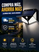 Kit Luz Solar Con Sensor De Movimiento