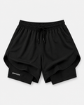 Kit Short Deportivo para Entrenamiento y Running con Compresión Interna