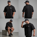 Remera Oversized Masculina de Algodón