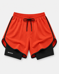 Kit Short Deportivo para Entrenamiento y Running con Compresión Interna